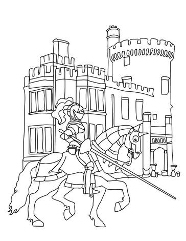 Zamki kolorowanki